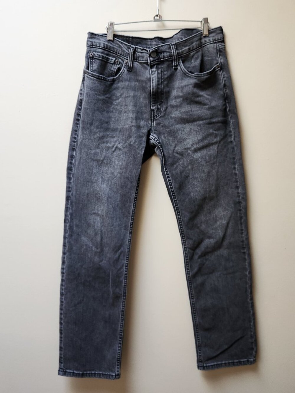Levi's 514 faded black jeans / 33x32